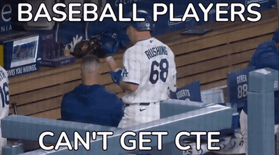 Baseball Player Rushing On Back GIF