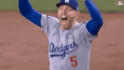 Baseball Player Screaming Holding Glove GIF