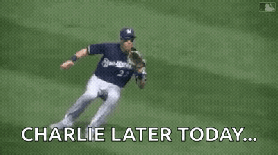 Baseball Player Sliding Into Base With Glove, Ball GIF