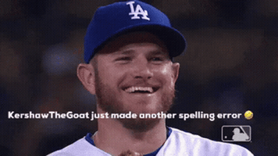 Baseball Player Smiling Holding Ball GIF