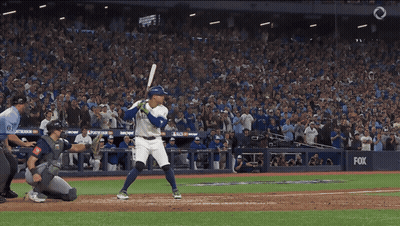 Baseball Player Springer Swinging Bat GIF