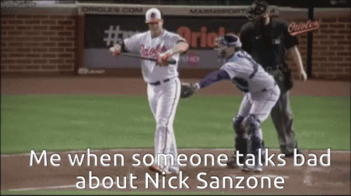 Baseball Player Swinging Bat GIF
