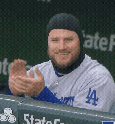 Baseball Player Swinging Bat Number 13 GIF