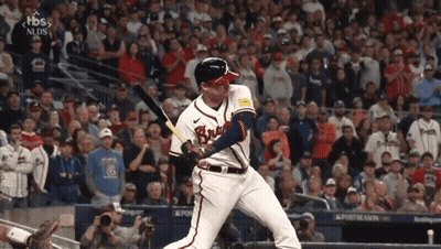 Baseball Player Swinging Bat GIF