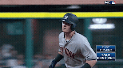Baseball Player Swinging Bat With Comcast Sportsnet Ad GIF