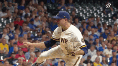 Baseball Player Throwing Ball In We Jersey GIF