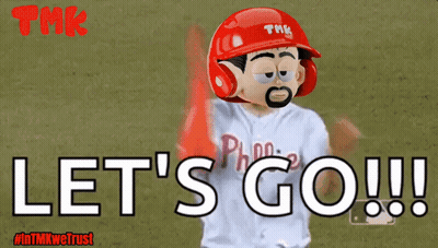 Baseball Player Throwing Pitch In Front Of Carrier Sign GIF