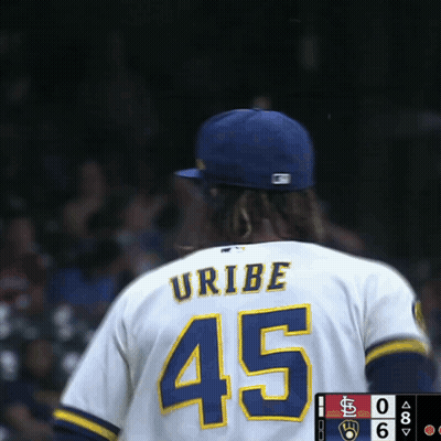Baseball Player Uribe GIF