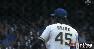 Baseball Player Uribe GIF