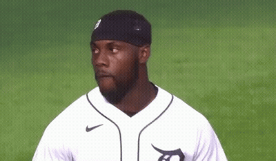 Baseball Player Wearing Black Hat GIF