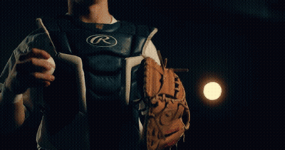 Baseball Player Wearing Chasers Jersey GIF