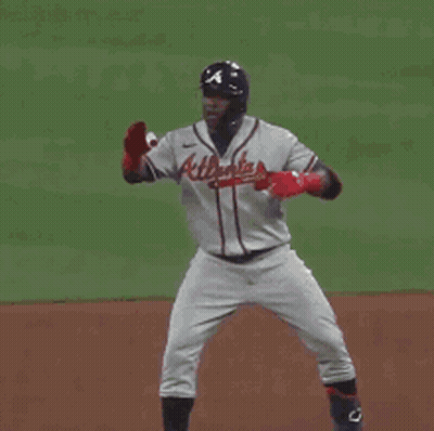 Baseball Player Wearing Helmet With Letter K GIF