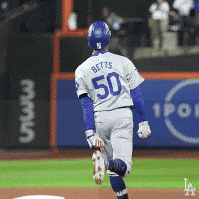 Baseball Player With Betts On Back GIF