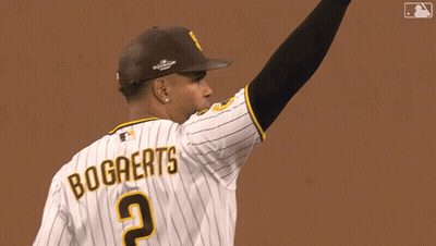 Baseball Player With Bogarts On Back GIF