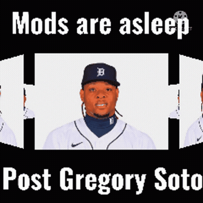 Baseball Player With Caption Mods Are Asleep GIF