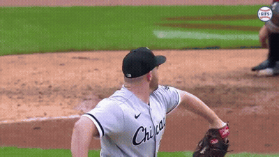 Baseball Player With Chicago Shirt GIF