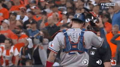 Baseball Player With Hein On Shirt GIF