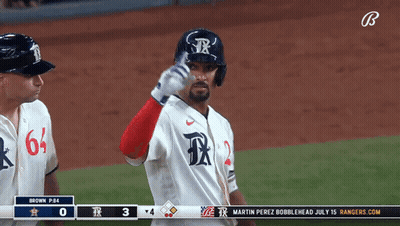 Baseball Player With Helmet Saying R GIF