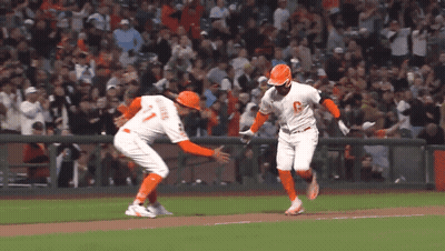 Baseball Player With Letter C GIF