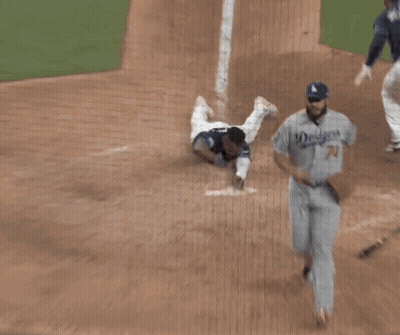 Baseball Player With Letter P On Shirt GIF