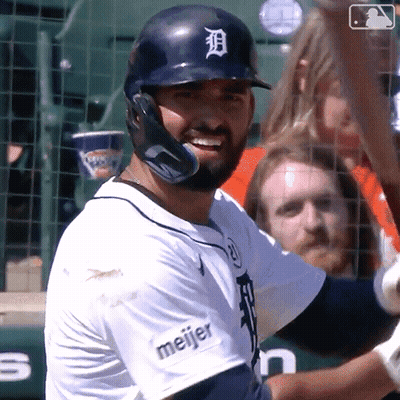 Baseball Player With Meijer Sticker GIF