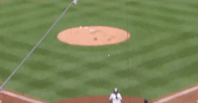 Baseball Player With Number 1 On Back GIF