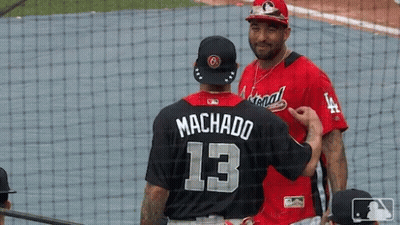 Baseball Player With Number 13 GIF