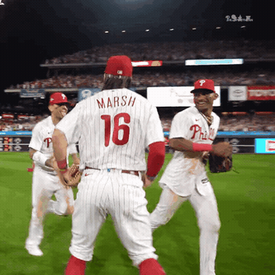 Baseball Player With Number 16 Jersey GIF