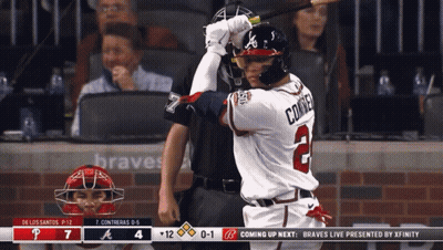 Baseball Player With Number 2 GIF