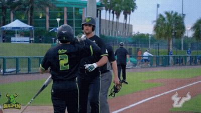 Baseball Player With Number 2 Jersey GIF