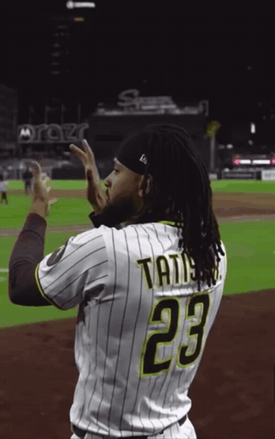 Baseball Player With Number 23 GIF