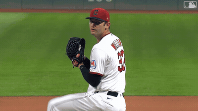 Baseball Player With Number 32 GIF