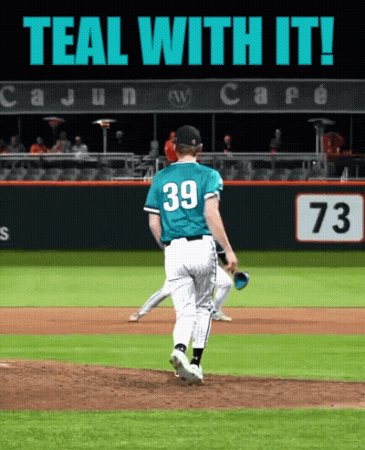 Baseball Player With Number 39 GIF