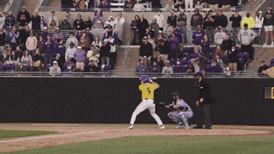Baseball Player With Number 5 GIF