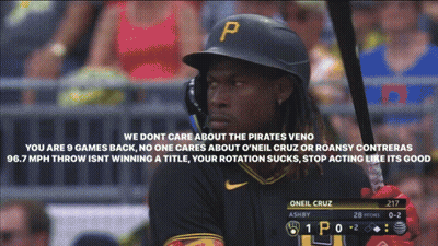 Baseball Player With P On Hat Holding Bat GIF