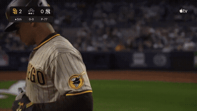 Baseball Player With Soyo Jersey GIF