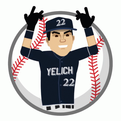 Baseball Player Yelich GIF