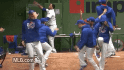 Baseball Players Dancing At Home Run Derby GIF