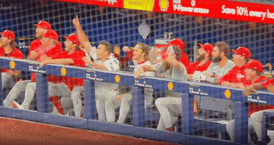 Baseball Players In Dugout Save 10% Every Hour GIF