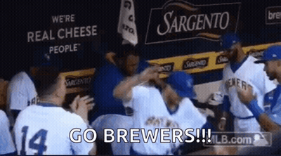 Baseball Players In Dugout We're Real Cheese People GIF