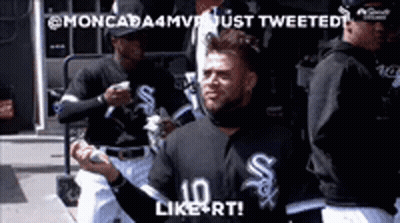 Baseball Players In Dugout With 10 Like RT Shirt GIF