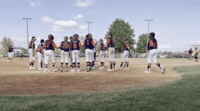 Baseball Players With Number 8 GIF