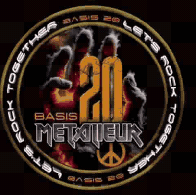Basis Metallieux Peace Sign Logo GIF