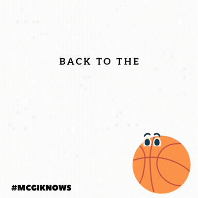 Basketball Face Behind Ball AML GIF