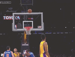 Basketball Fail Shot Lakers
