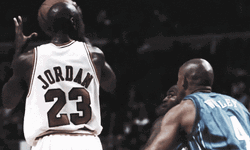Basketball Fake Pass Michael Jordan