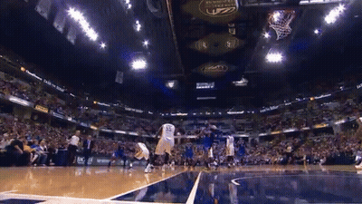 Basketball Game At Busch Stadium GIF