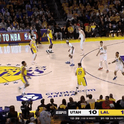 Basketball Game at Crypto Arena Utah