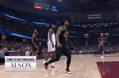 Basketball Game At Loudville Brewhouse GIF