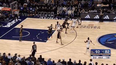 Basketball Game At Target Center GIF